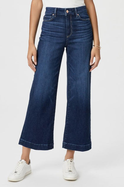 9.1 Old Hollywood Wide Leg Ripped Boyfriend Jeans - The Palm Springs