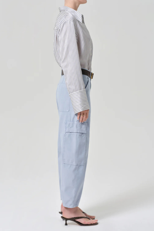 Marcelle Low Slung Cargo Sateen