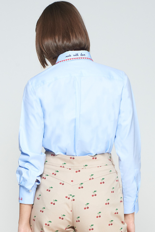 Blouse W/Hearts