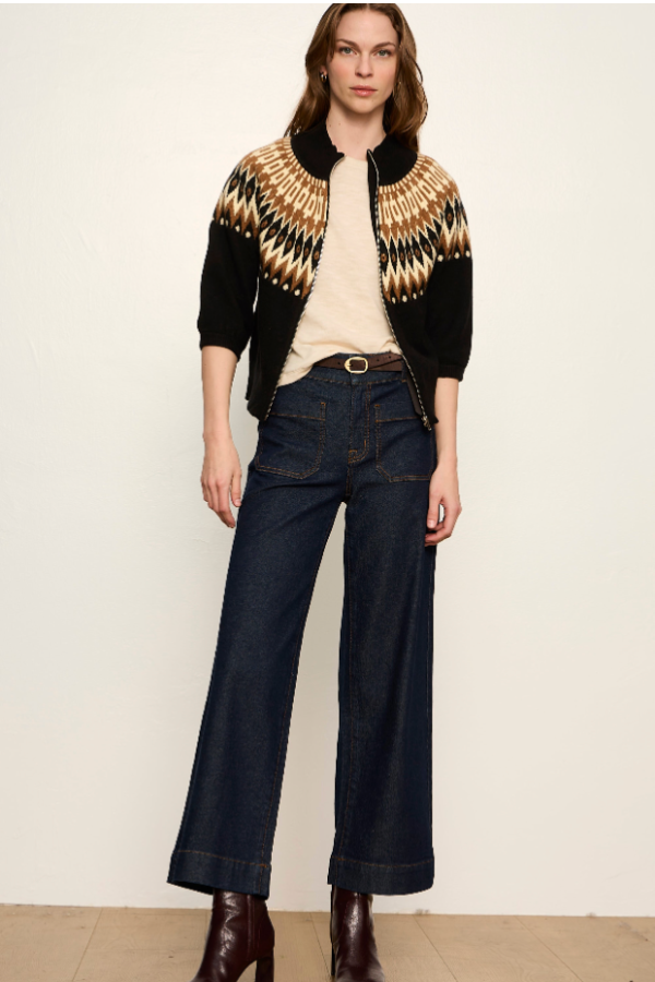 Fairisle Zip Up