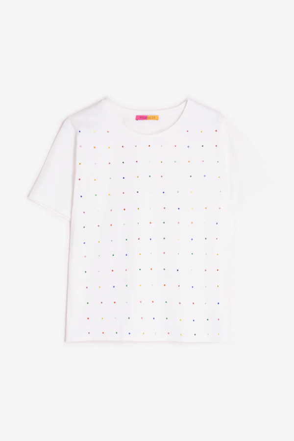 Tee W/Rhinestones