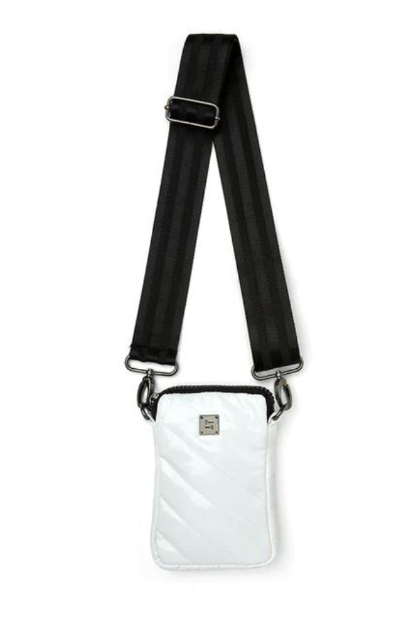 Think Royln Bar Bag in Pearl Grey (Black Hardware) - Her Hide Out