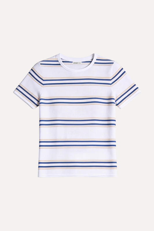 Striped SS Crew