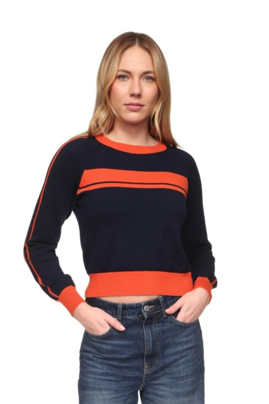Danielle Stripe Crew