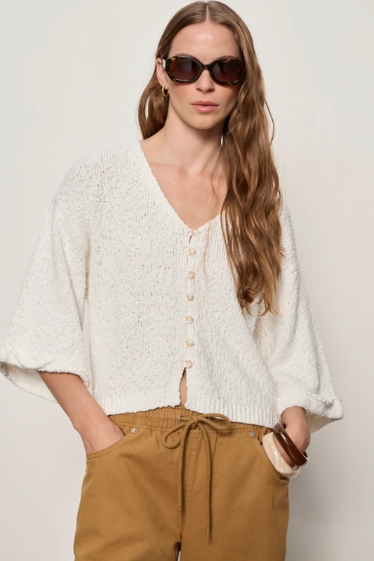 Button Front Sweater