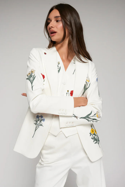 Blazer W/Flowers