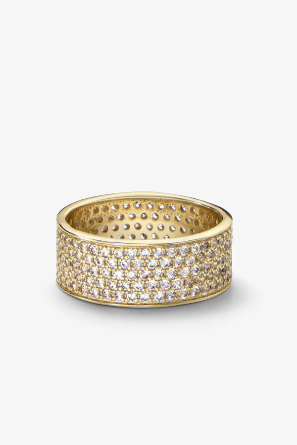 Slick Pave Ring