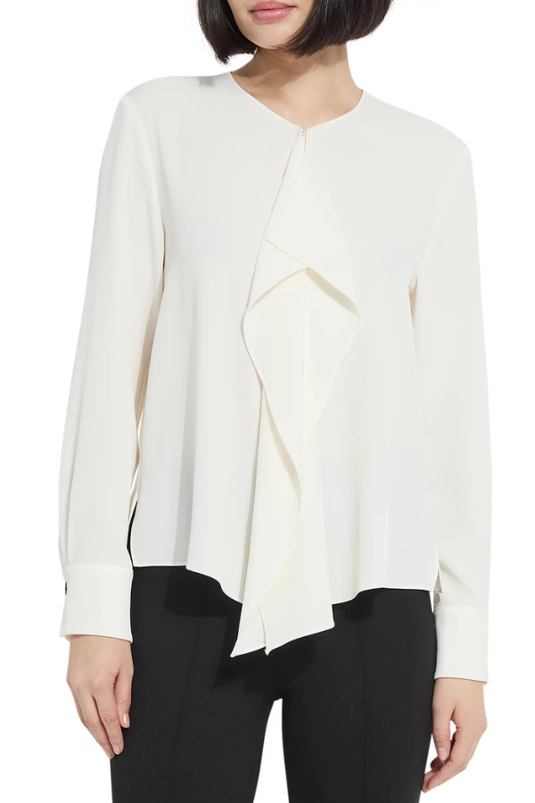 Celeste Flounced Blouse
