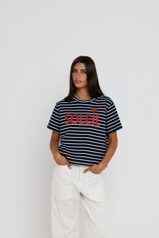 Soleil Stripe Tee