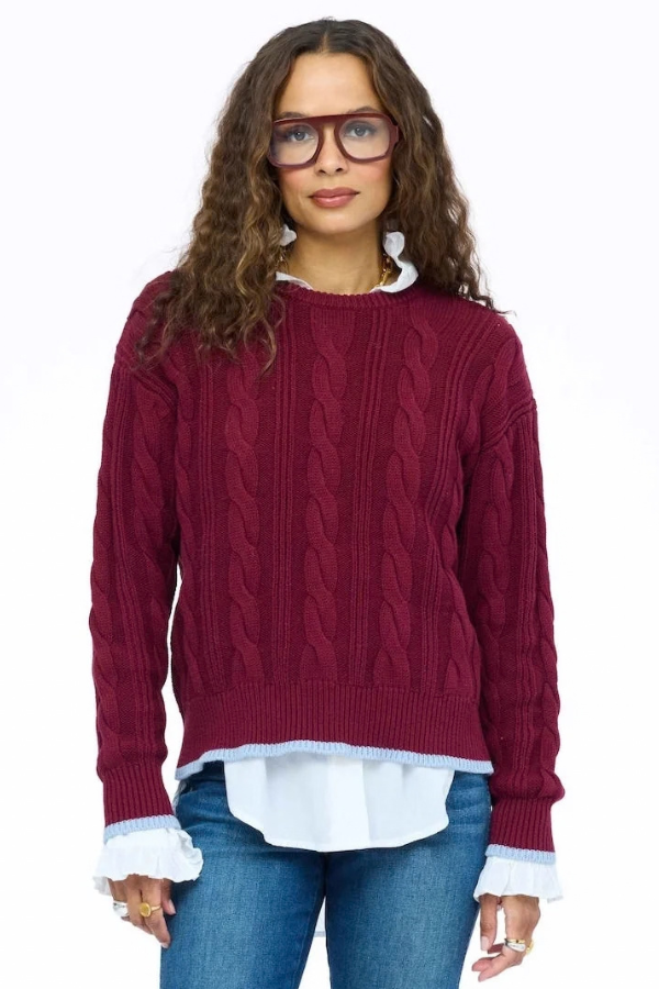 Cable Sweater