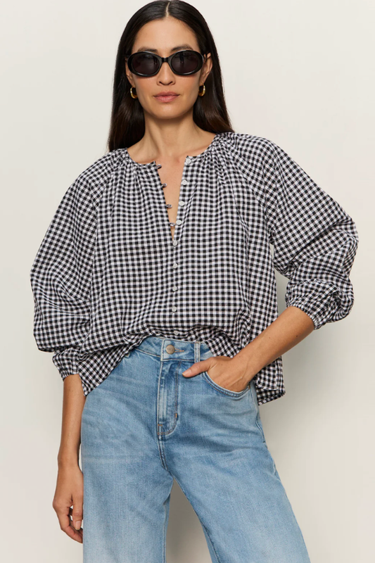 Gingham Blouse