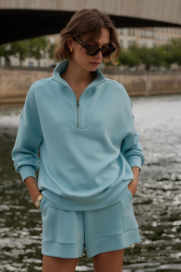Hawley Half Zip Sweat