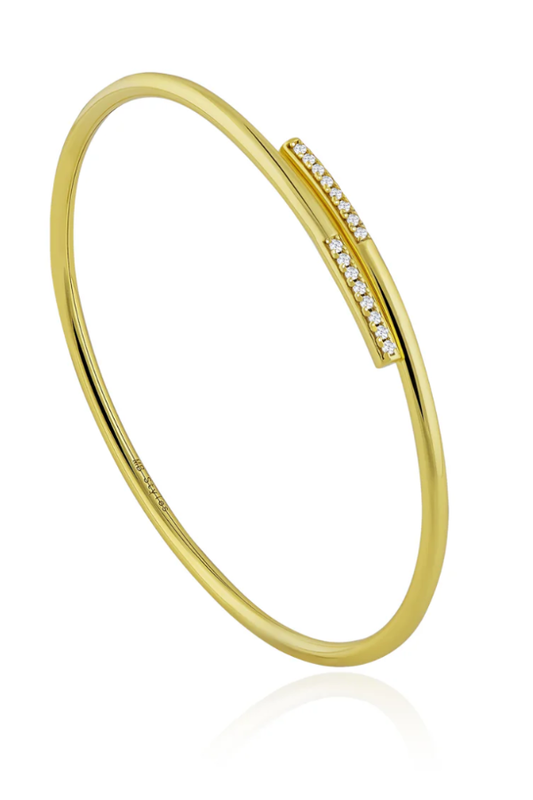 Pave Flex Bangle