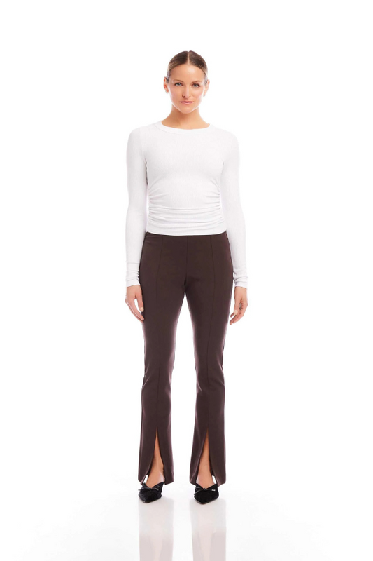 Side Shirred Top