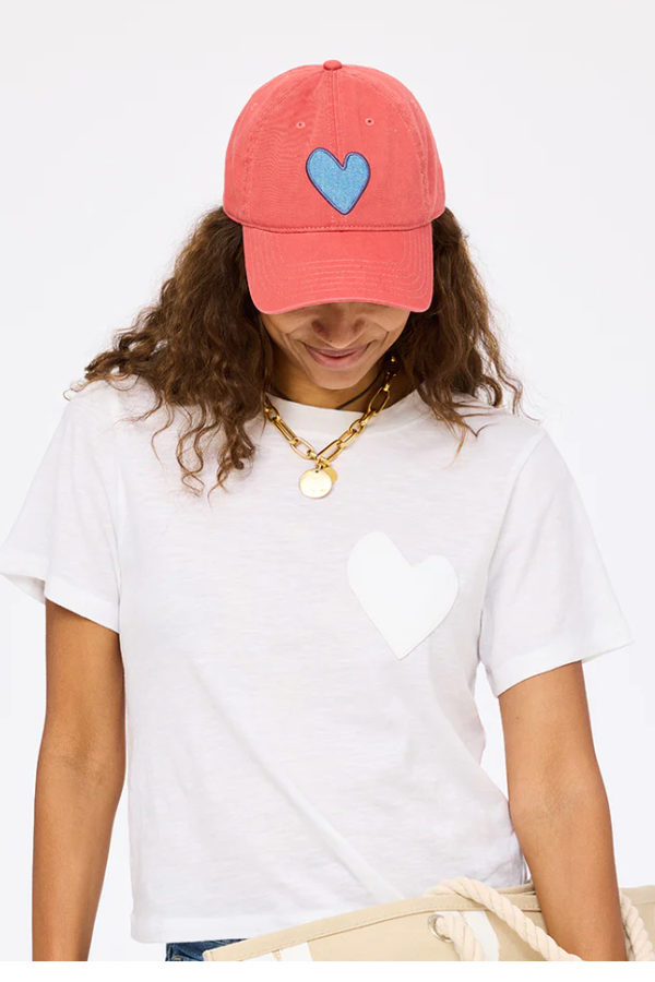 Baseball Hat Heart