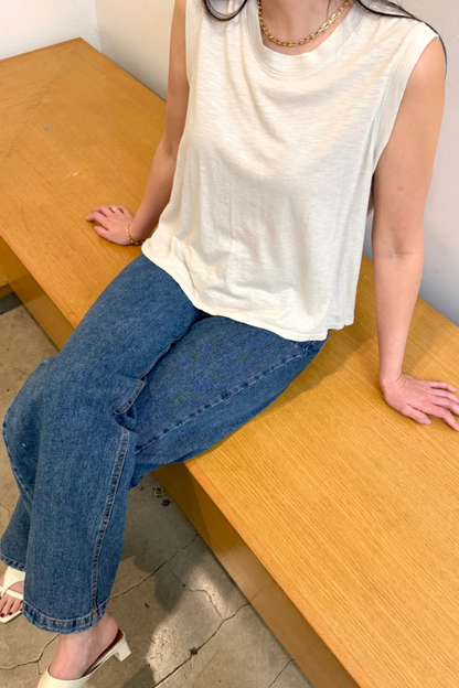 Crop Muscle Tee