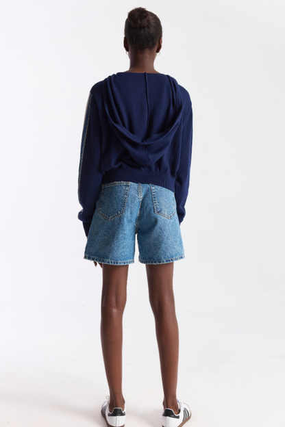 Geo Sleeved Hoodie