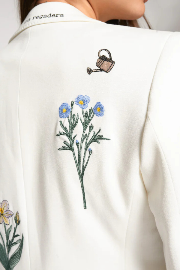 Blazer W/Flowers