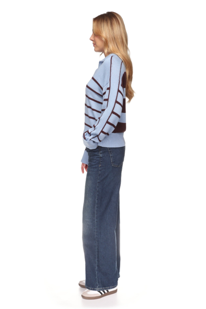 Links Stripe Polo