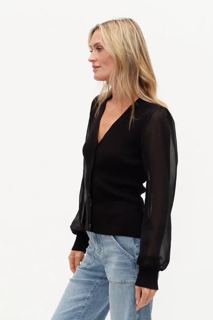 Celeste Mixed Media Sweater