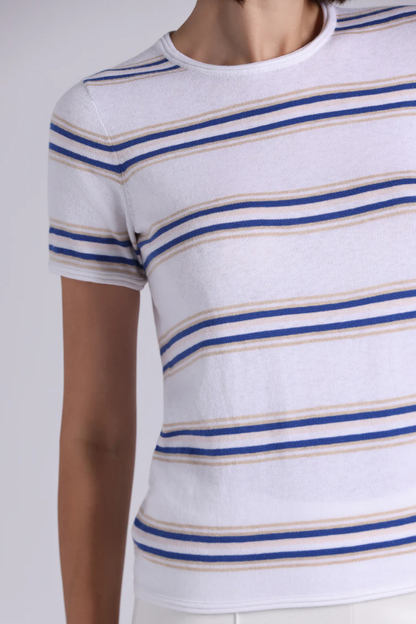 Striped SS Crew