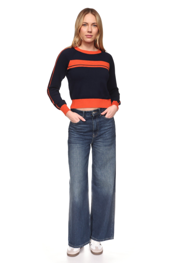 Danielle Stripe Crew