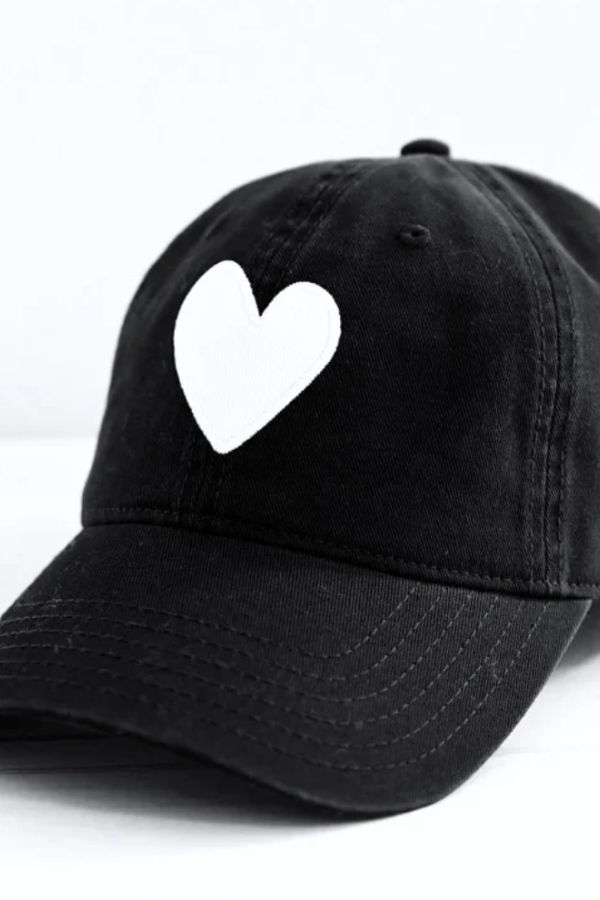 Baseball Hat Heart