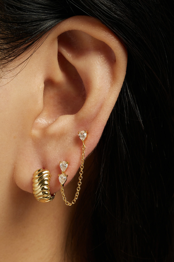 Tatum Chain Studs