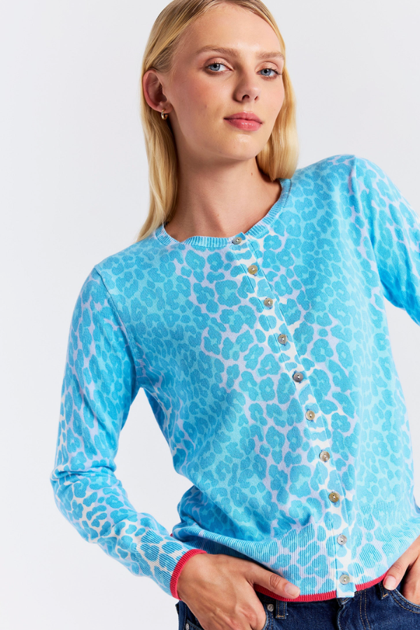 Lyra Leopard Cardi
