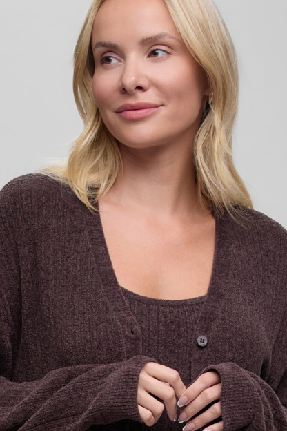 Pointelle Cardigan
