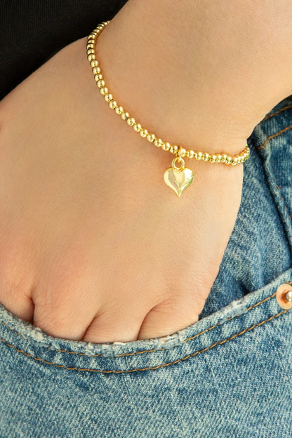 Bead Ball W/Heart