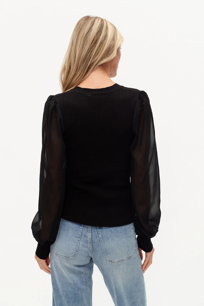 Celeste Mixed Media Sweater