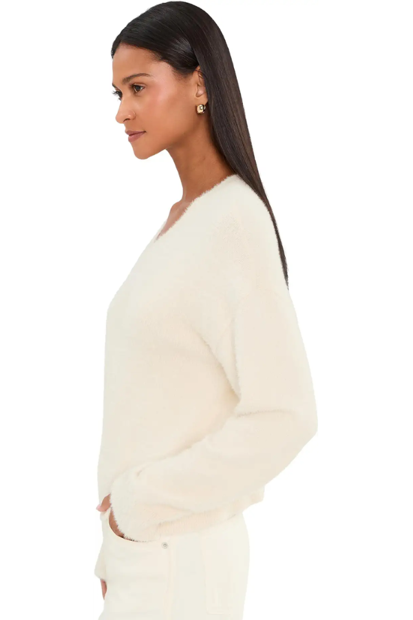 Feather V-Neck