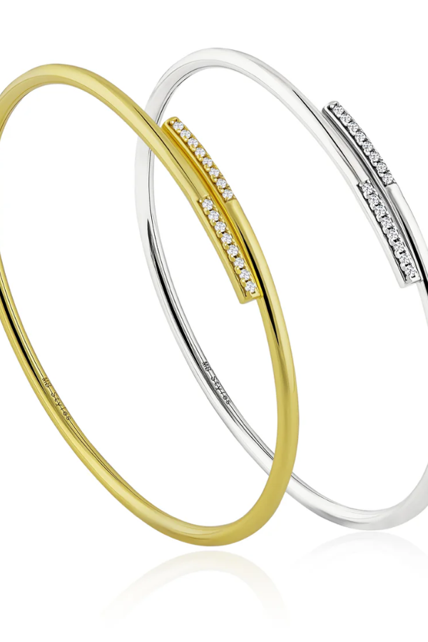 Pave Flex Bangle