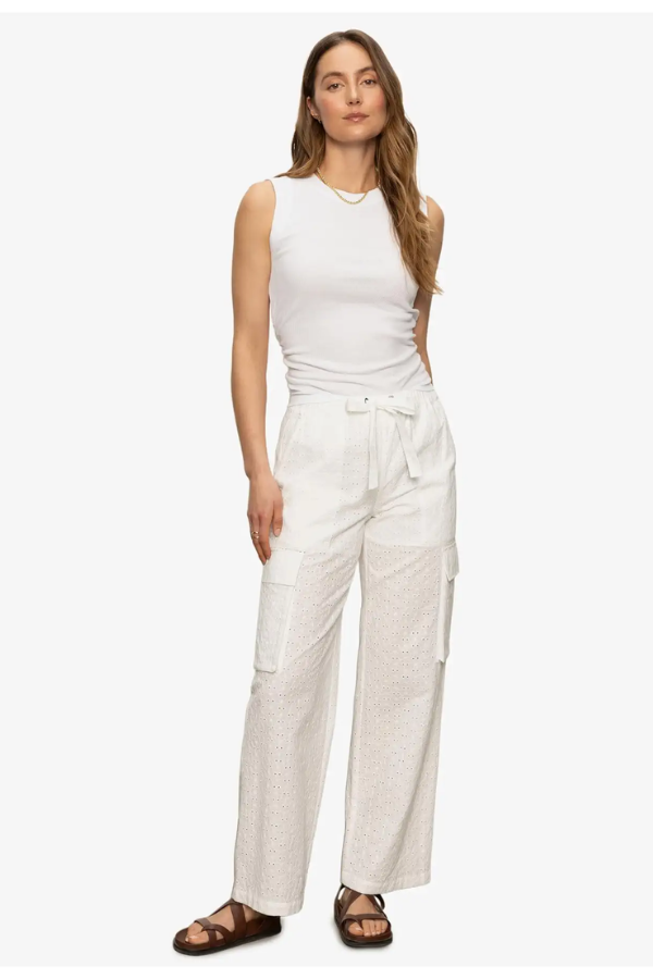 Ribbed Ruched tank