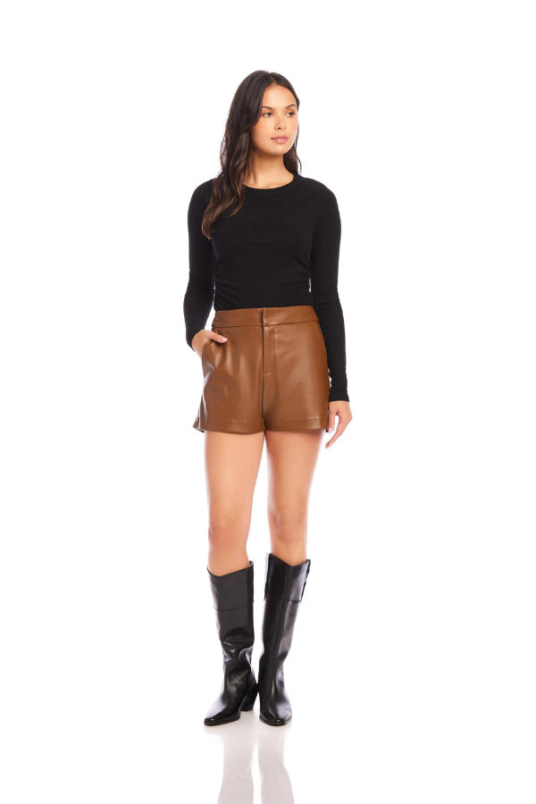Side Shirred Top