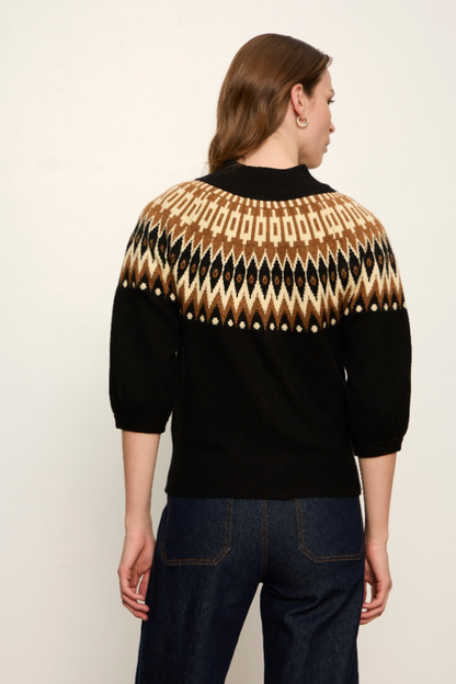 Fairisle Zip Up