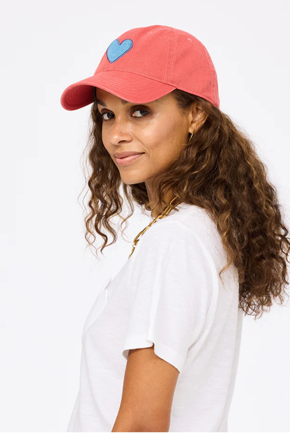 Baseball Hat Heart