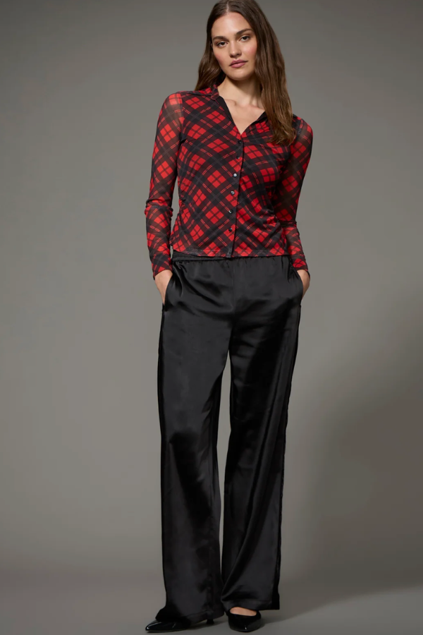 Satin Track Pant