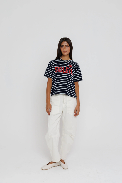 Soleil Stripe Tee