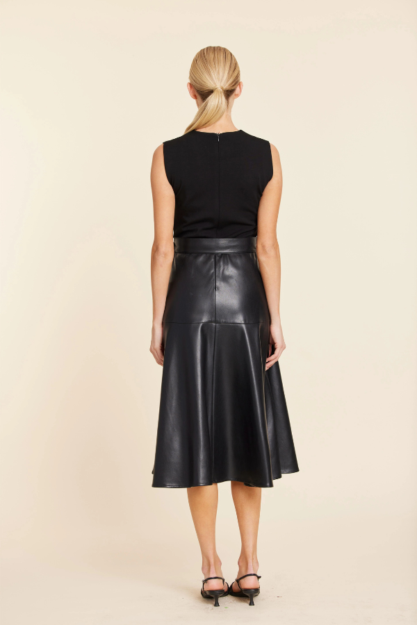 VL Full Circle Skirt Midi Dress