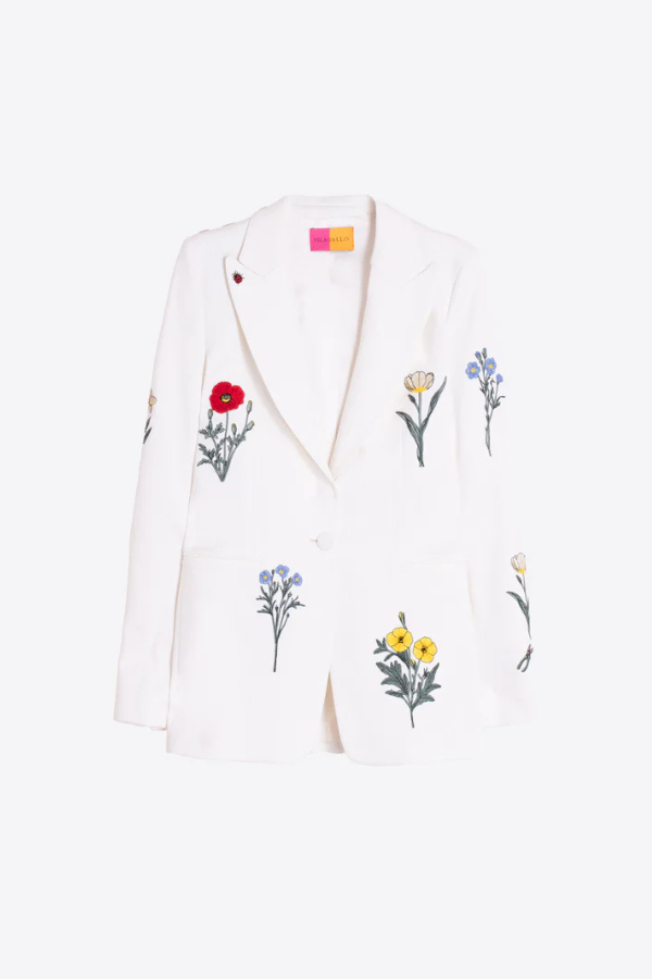 Blazer W/Flowers