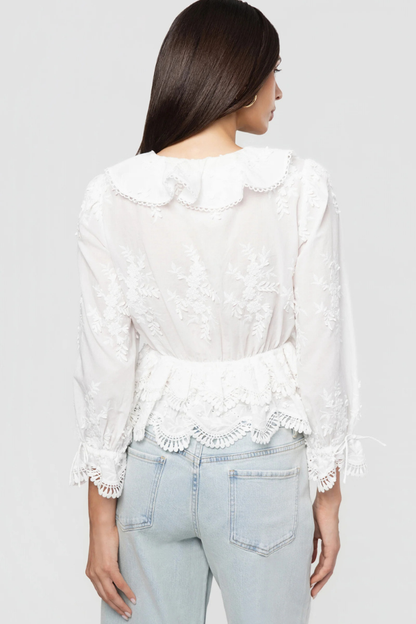 Kylie 3D Voile Blouse