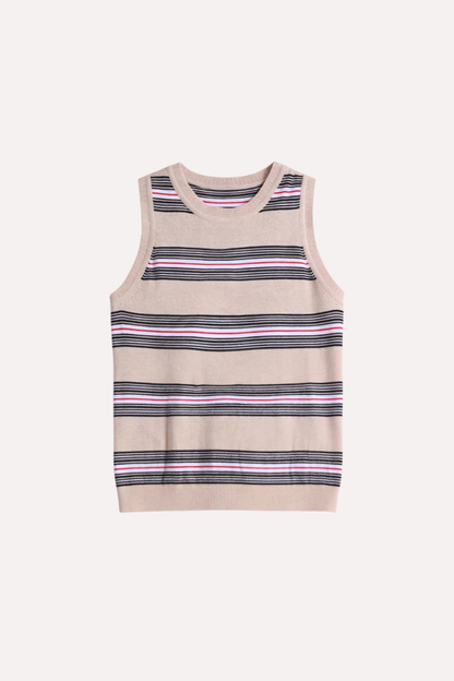 Striped Crew Shell