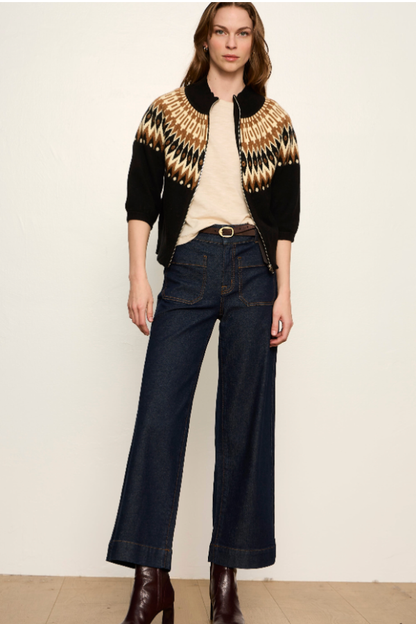 Fairisle Zip Up