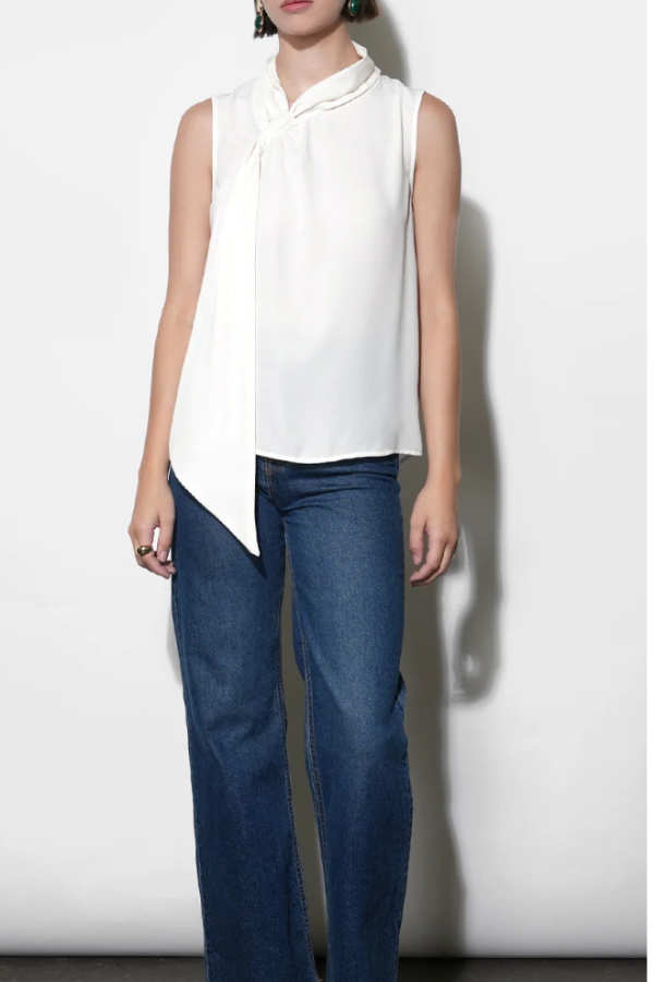 Paige Scarf Neck Blouse