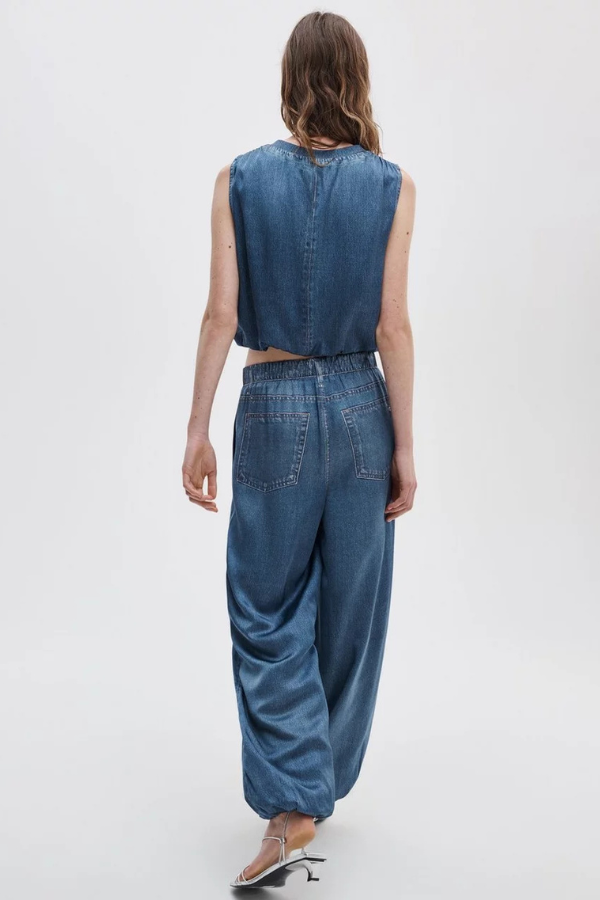 Satin Bubble Pant
