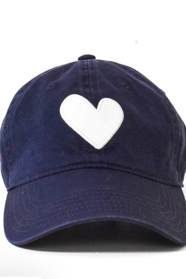 Baseball Hat Heart