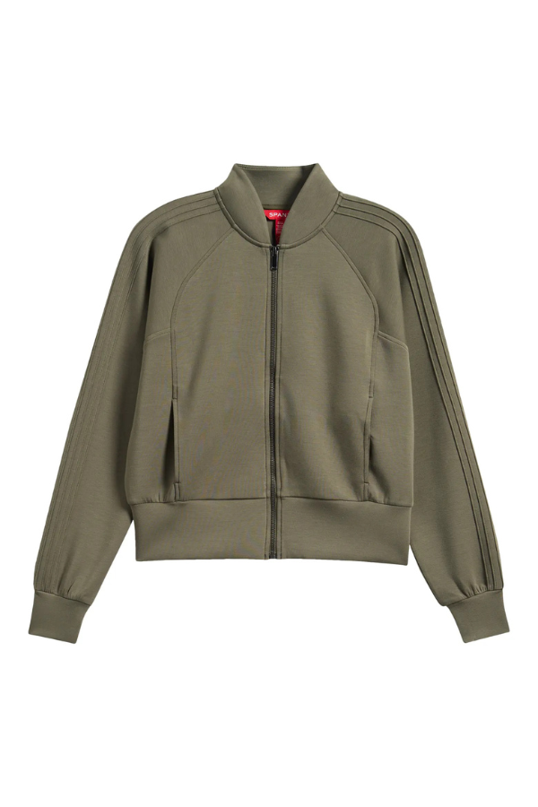 Pintuck Track Jacket