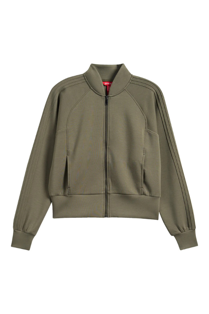 Pintuck Track Jacket